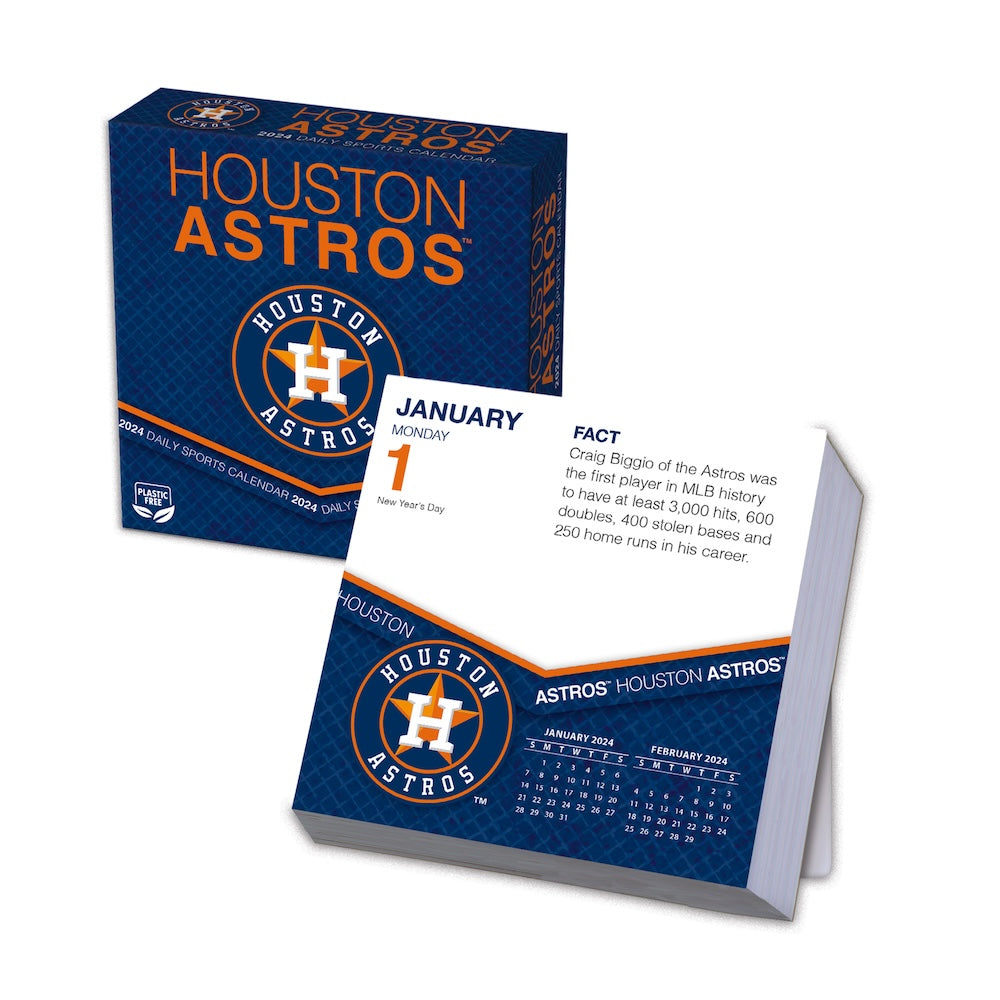 Buy MLB Houston Astros 2024 PageADay Desk Calendar ProFootballStuff