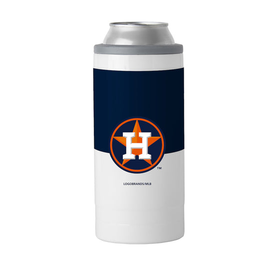 Houston Astros colorblock slim can coolie