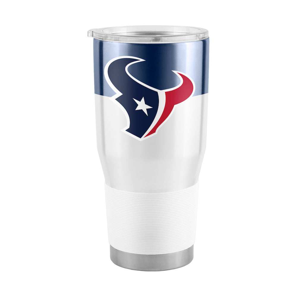 Houston Texans 30 oz color block travel tumbler