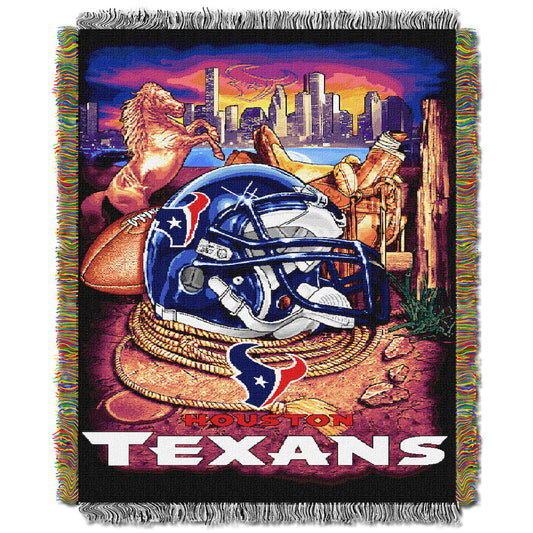 Houston Texans woven home field tapestry