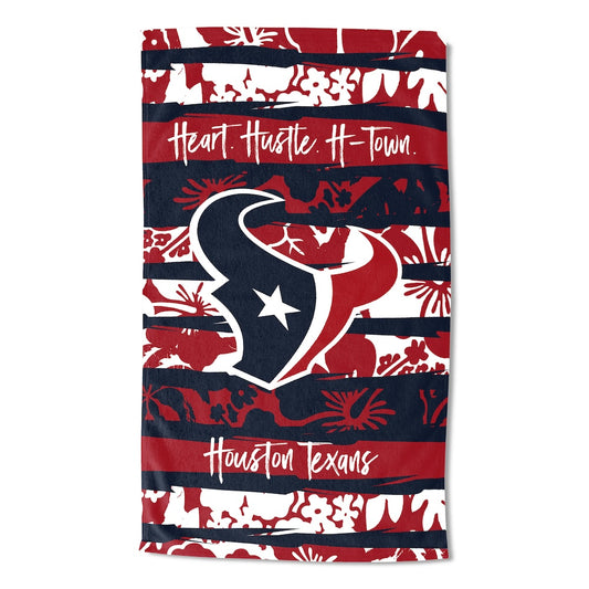 Houston Texans Pocket OVERSIZED Beach Towel