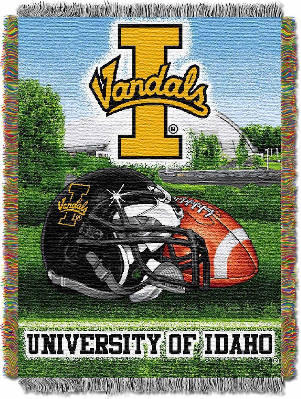 Idaho Vandals woven home field tapestry