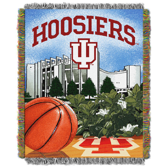 Indiana Hoosiers woven home field tapestry