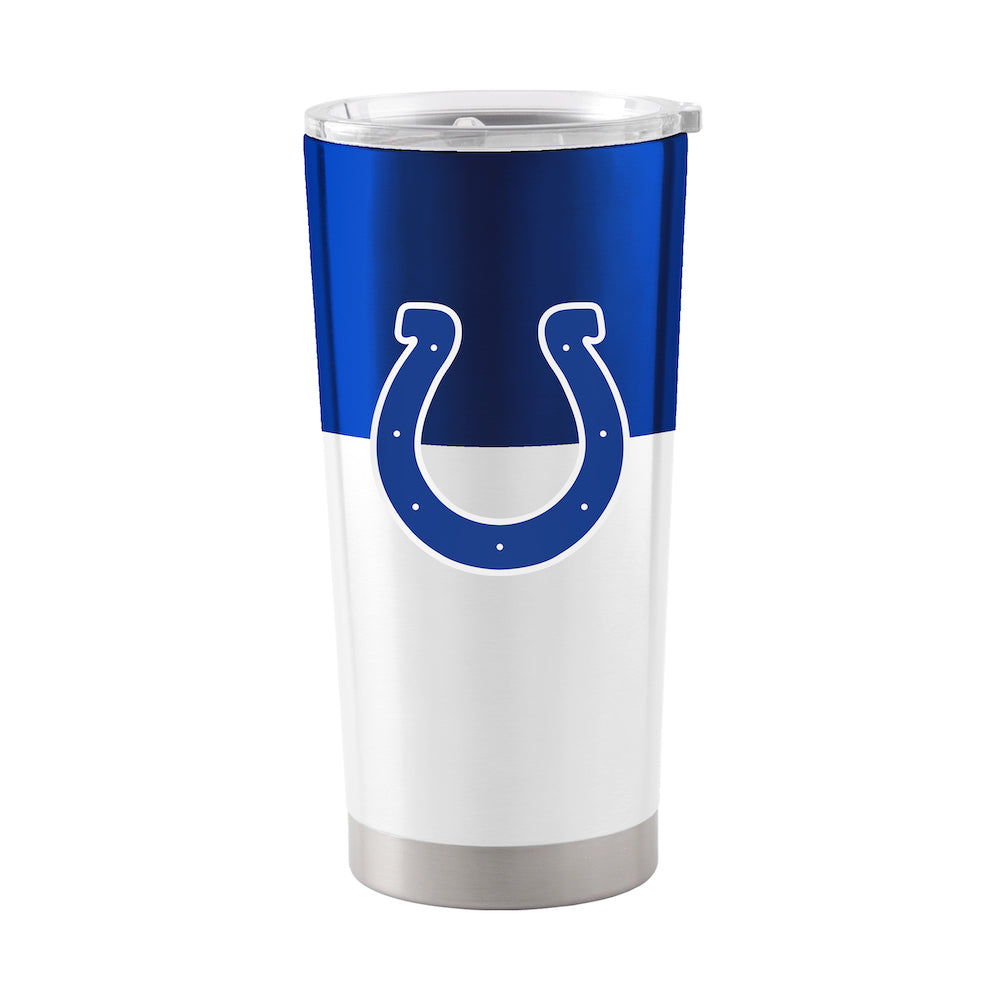 Indianapolis Colts 20 oz color block travel tumbler