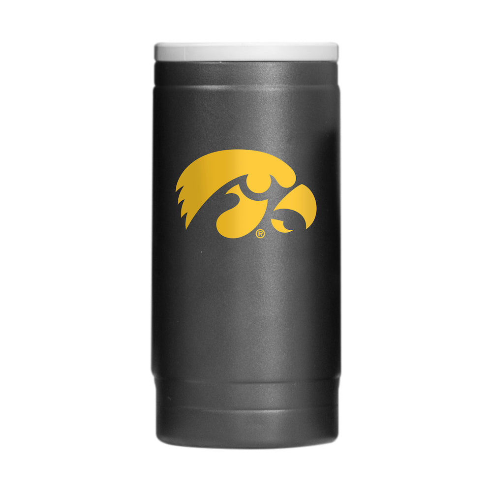 Iowa Hawkeyes slim can cooler