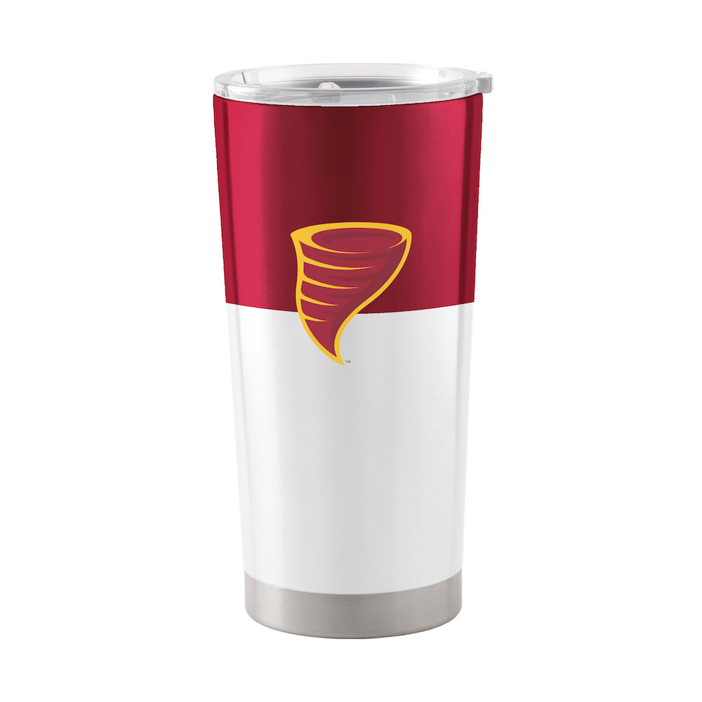 Iowa State Cyclones 20 oz color block travel tumbler