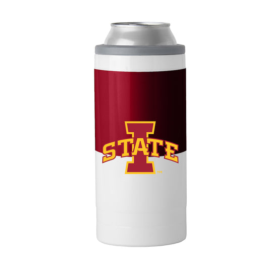 Iowa State Cyclones colorblock slim can coolie