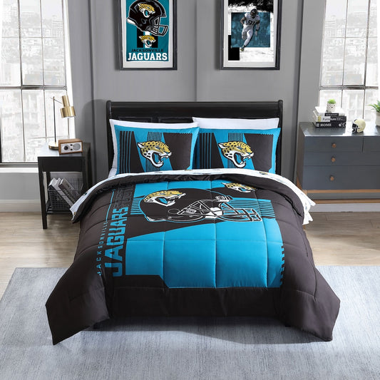 Jacksonville Jaguars full size bed in a bag