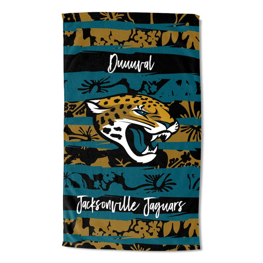 Jacksonville Jaguars Pocket OVERSIZED Beach Towel