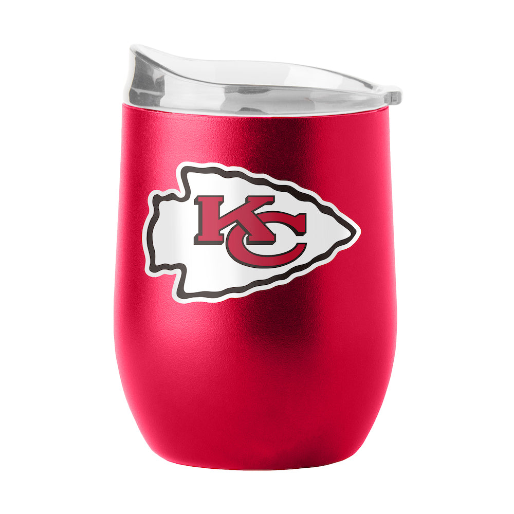 Kansas City Chiefs curved drink tumbler