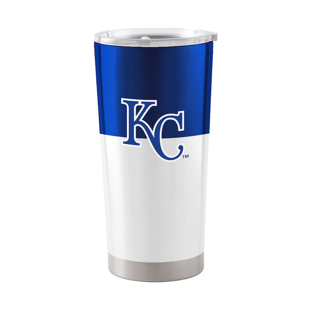Kansas City Royals 20 oz color block travel tumbler