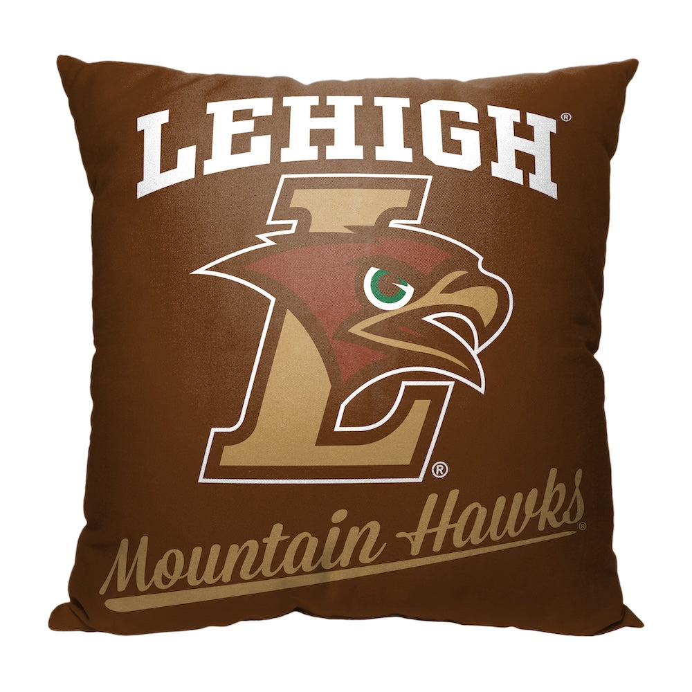 Lehigh Mountain Hawks OFFICIAL throw pillow