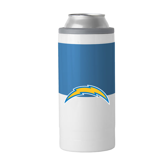 Los Angeles Chargers colorblock slim can coolie