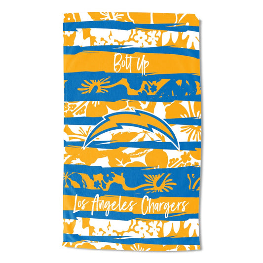 Los Angeles Chargers Pocket OVERSIZED Beach Towel