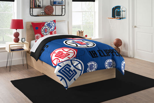 Los Angeles Clippers twin size comforter set