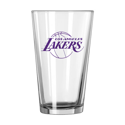 Los Angeles Lakers pint glass