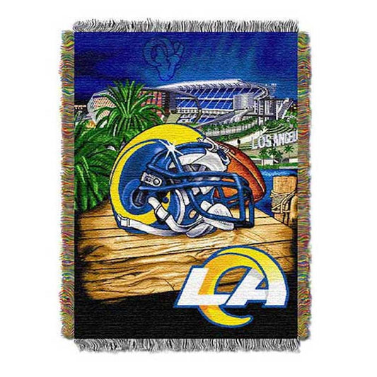 Los Angeles Rams woven home field tapestry