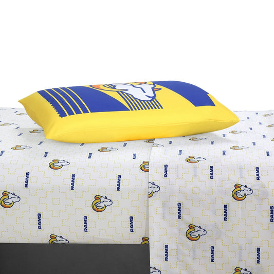 Los Angeles Rams twin bedding set sheets