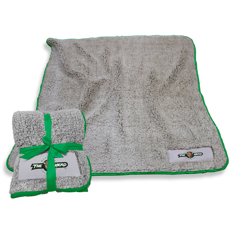Marshall Thundering Herd Frosty Fleece blanket