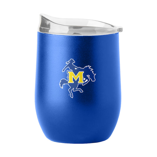 McNeese State Cowboys curved drink tumbler