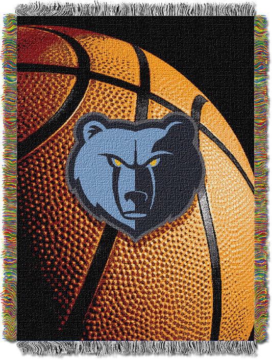 Memphis Grizzlies woven photo tapestry
