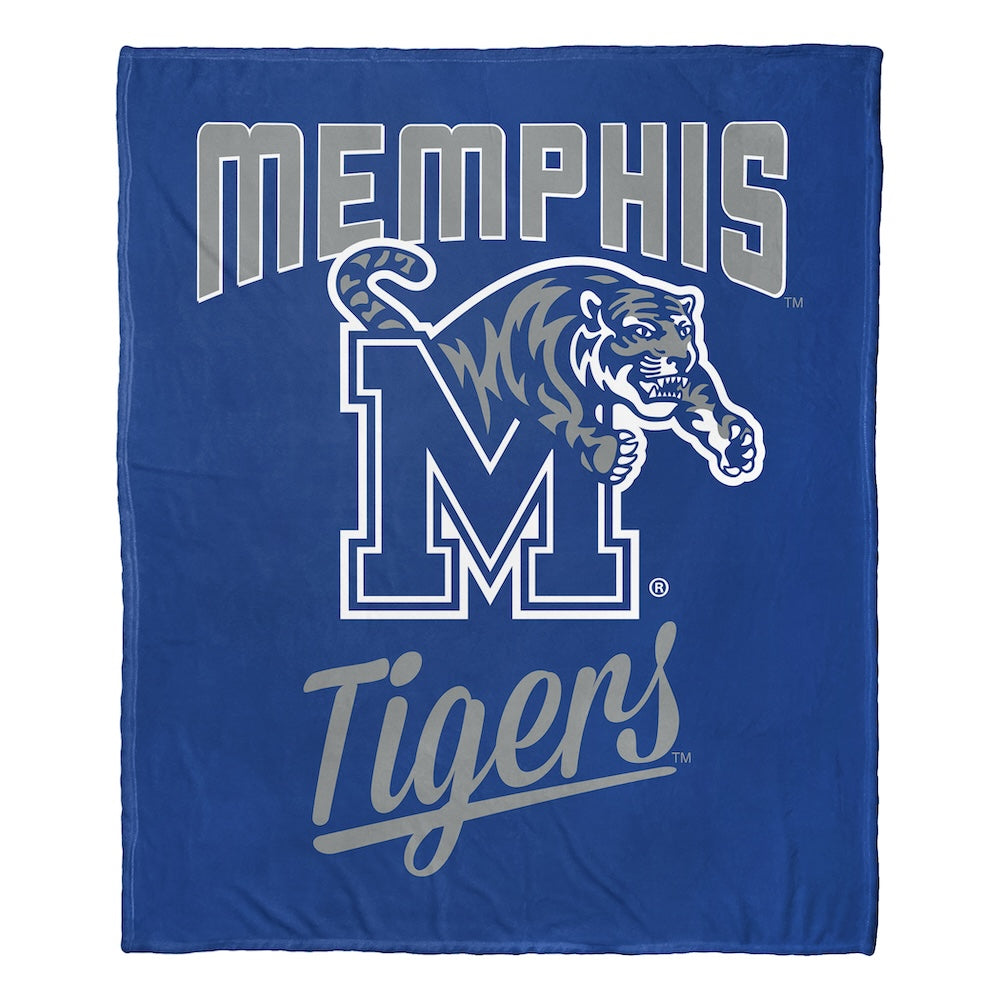 Memphis Tigers official silk touch throw blanket