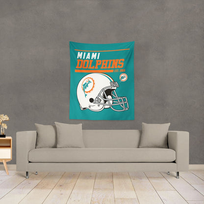 Miami Dolphins Premium Throwback Wall Hanging 3