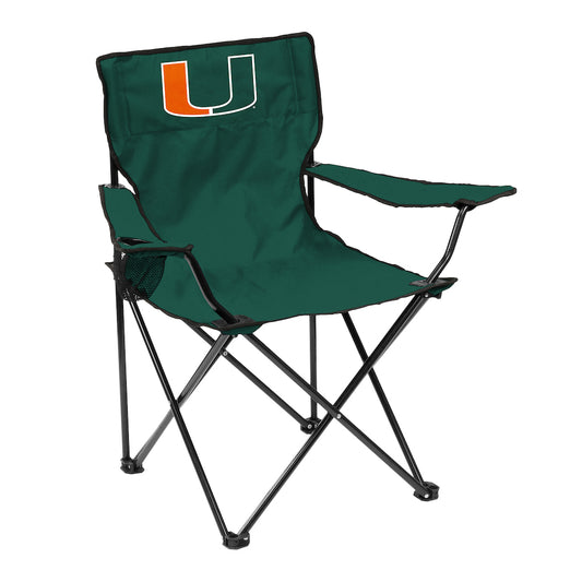 Miami Hurricanes QUAD folding chair