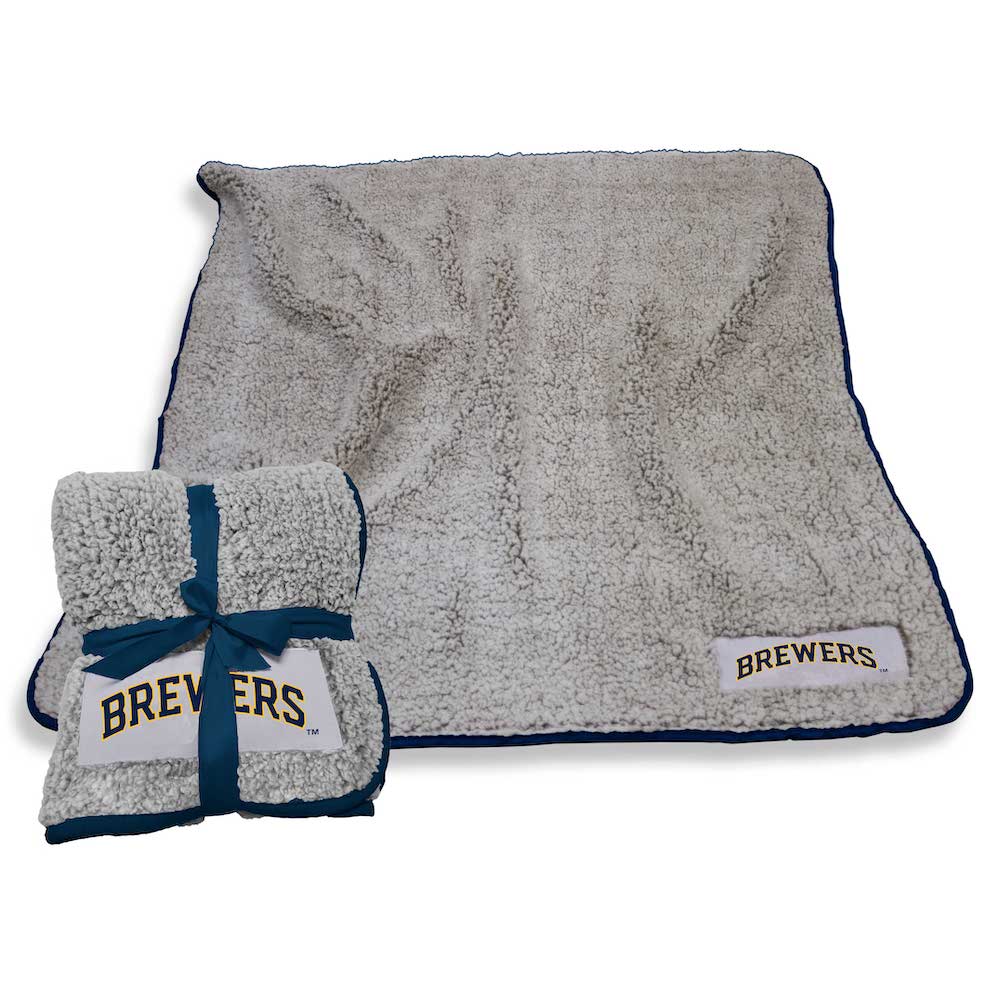 Milwaukee Brewers Frosty Fleece blanket