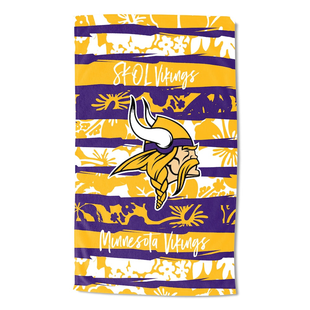 Minnesota Vikings Pocket OVERSIZED Beach Towel