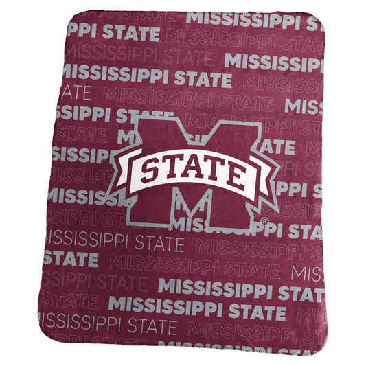 Mississippi State Bulldogs Classic Fleece Blanket