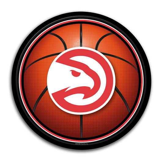 Atlanta Hawks Basketball Modern Disc Wall Sign
