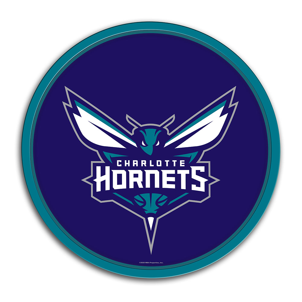 Charlotte Hornets Modern Disc Wall Sign