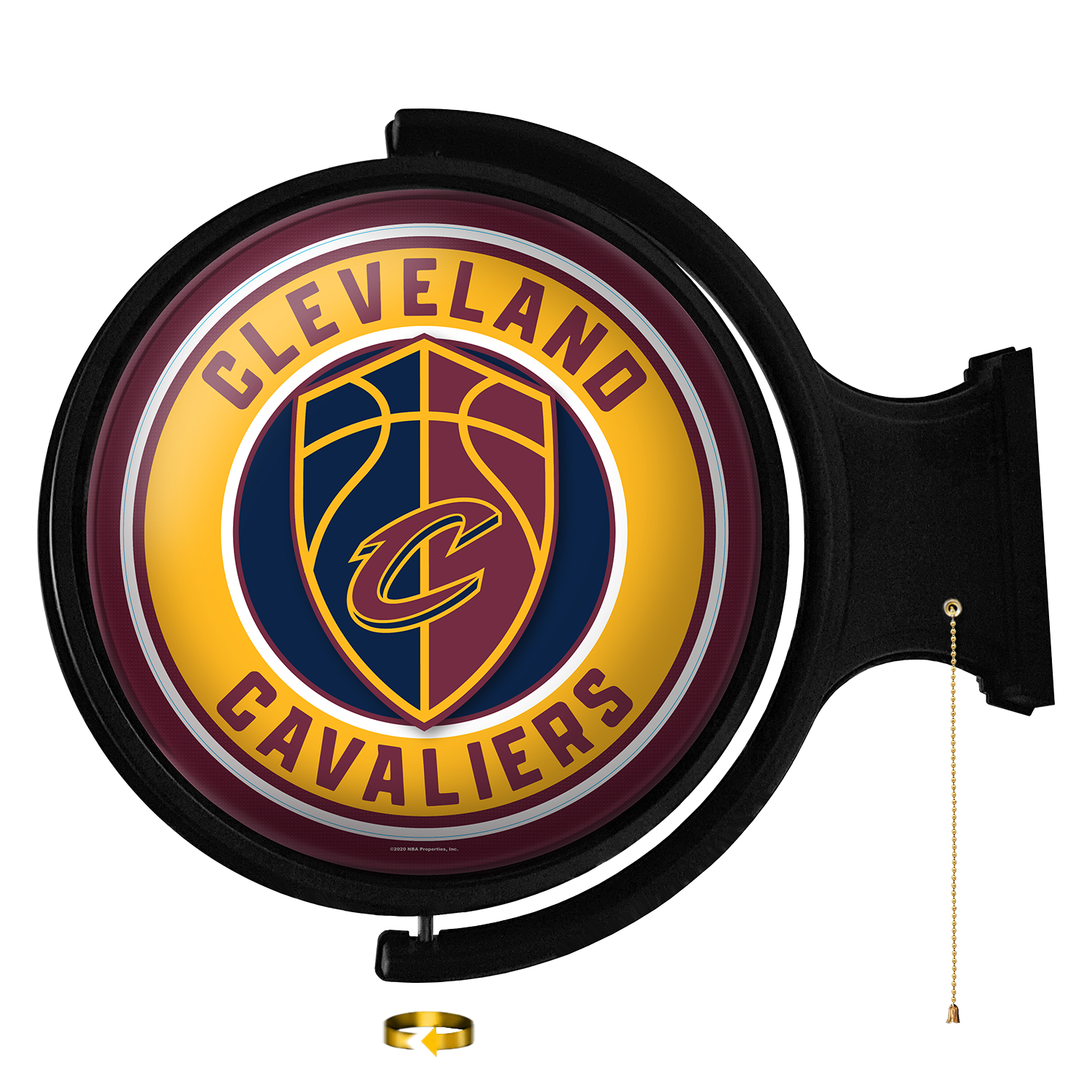 Cleveland Cavaliers Round Rotating Wall Sign