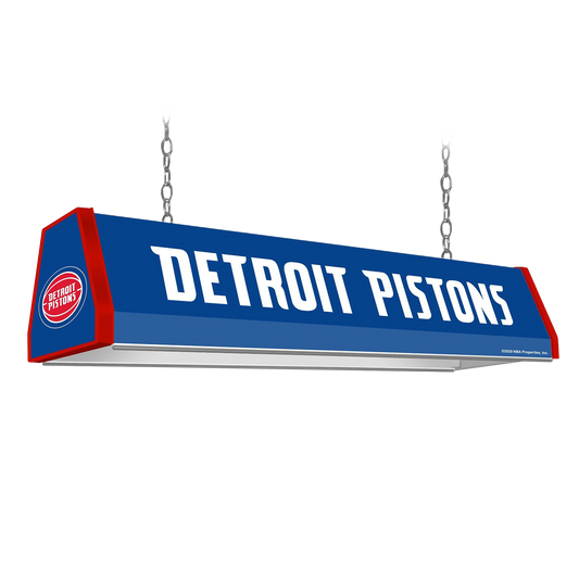 Detroit Pistons Standard Pool Table Light