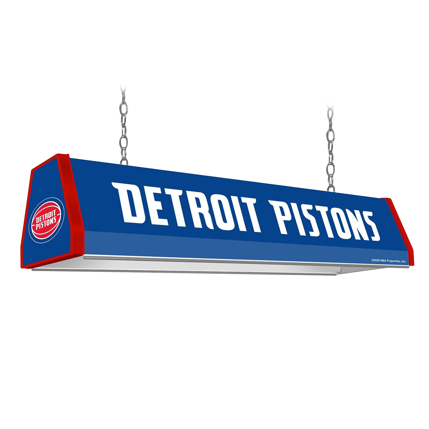 Detroit Pistons Standard Pool Table Light