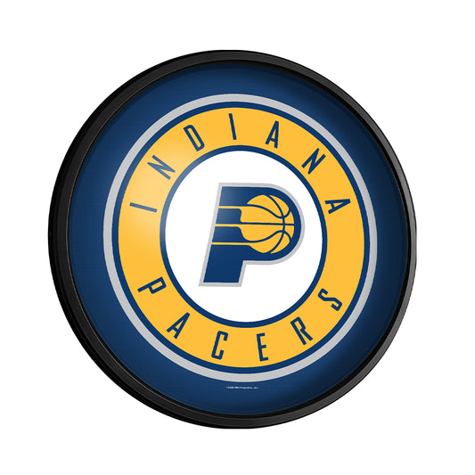 Indiana Pacers Slimline Round Lighted Wall Sign