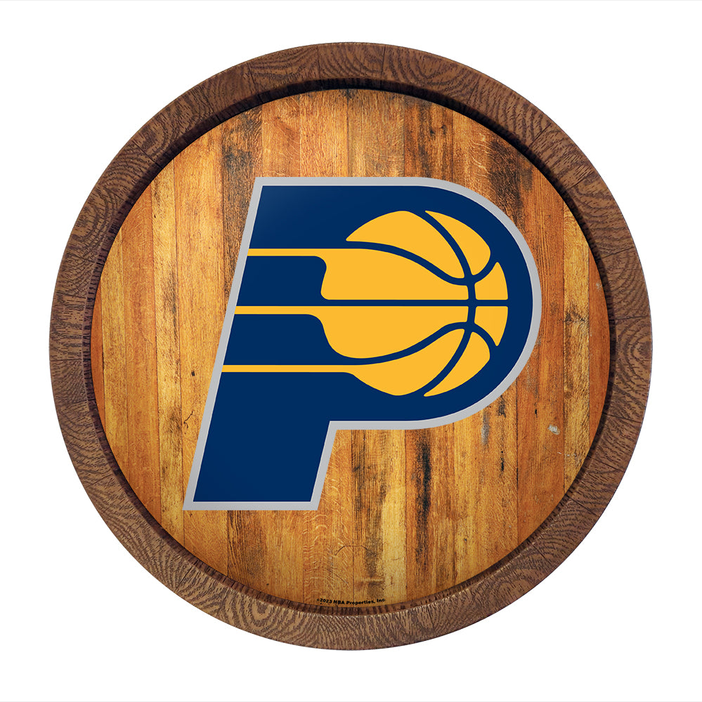Indiana Pacers Barrel Top Sign