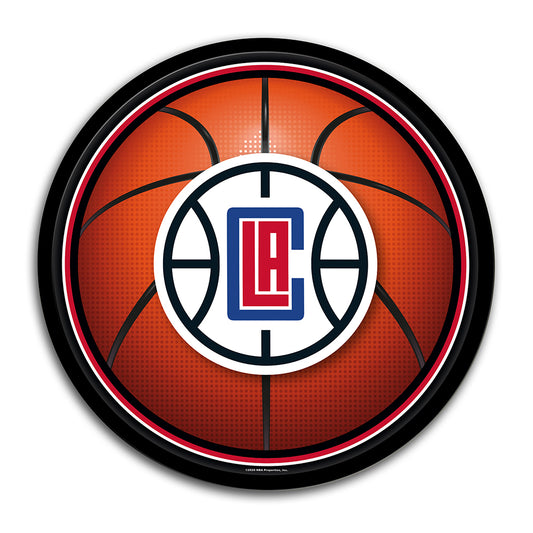 Los Angeles Clippers Basketball Modern Disc Wall Sign