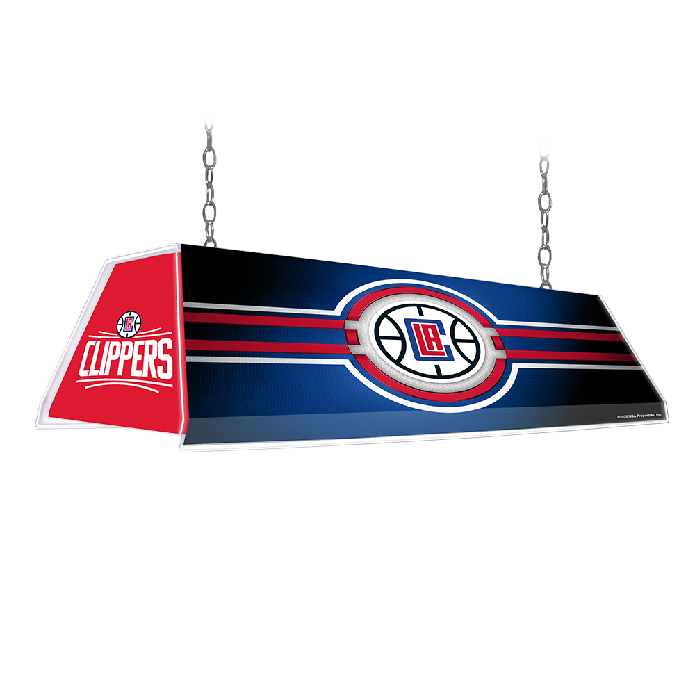 Los Angeles Clippers Edge Glow Pool Table Light