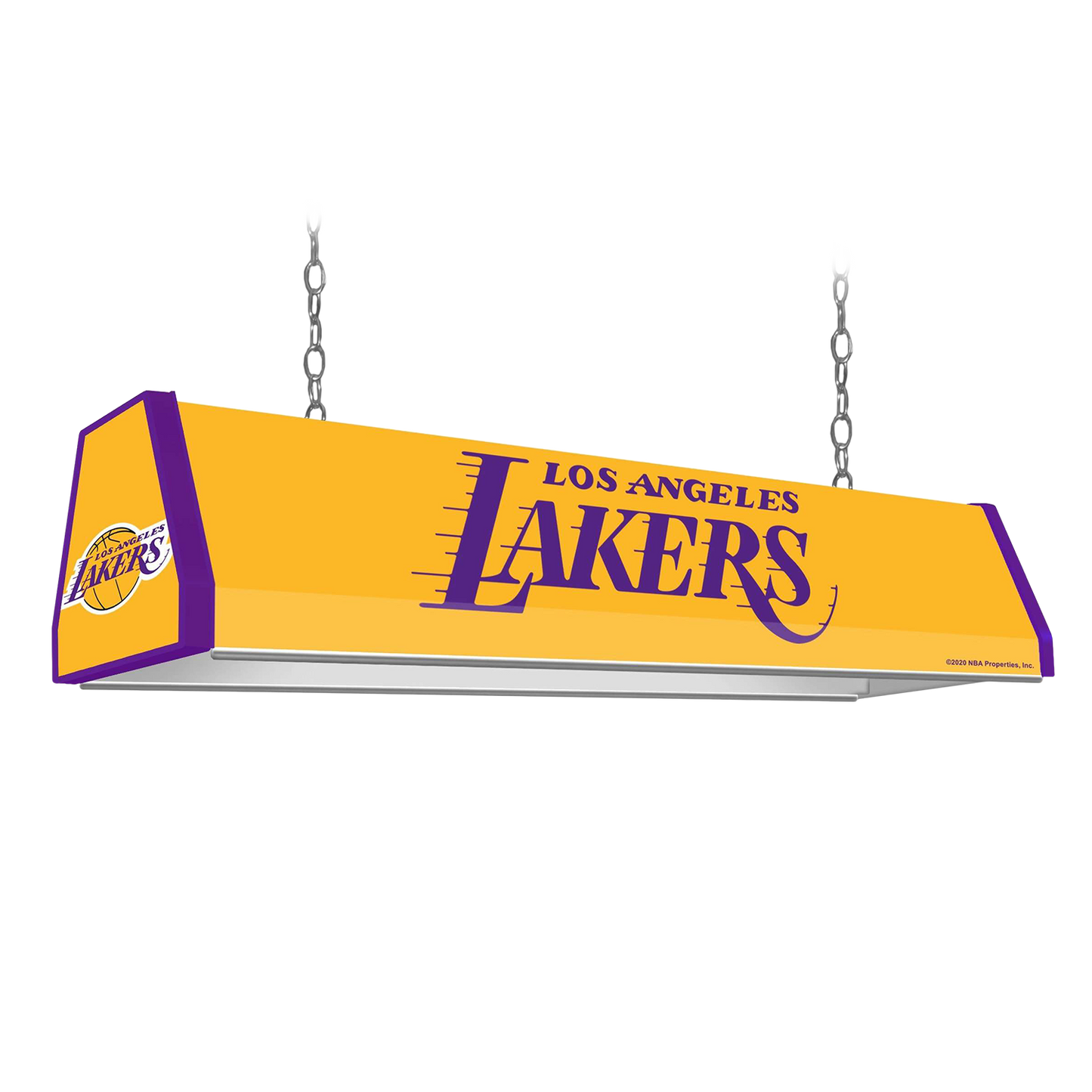 Los Angeles Lakers Standard Pool Table Light