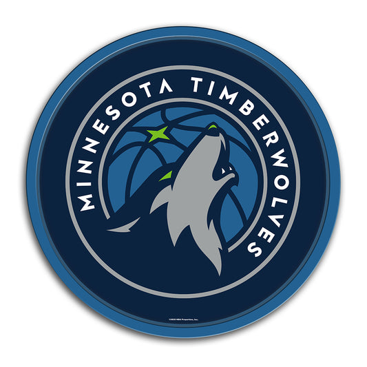 Minnesota Timberwolves Modern Disc Wall Sign
