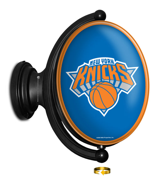 New York Knicks Oval Rotating Wall Sign