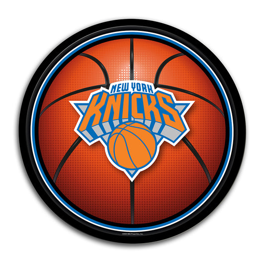 New York Knicks Basketball Modern Disc Wall Sign