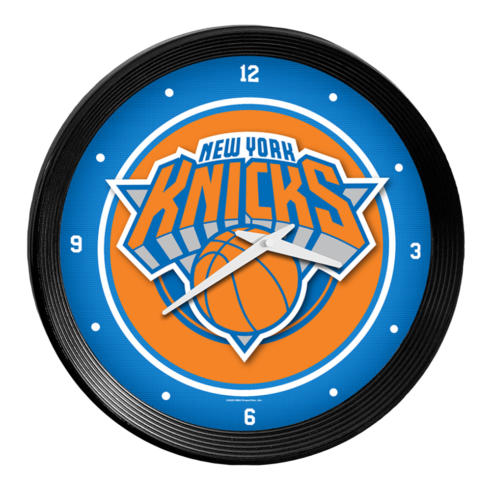 New York Knicks Ribbed Wall Clock