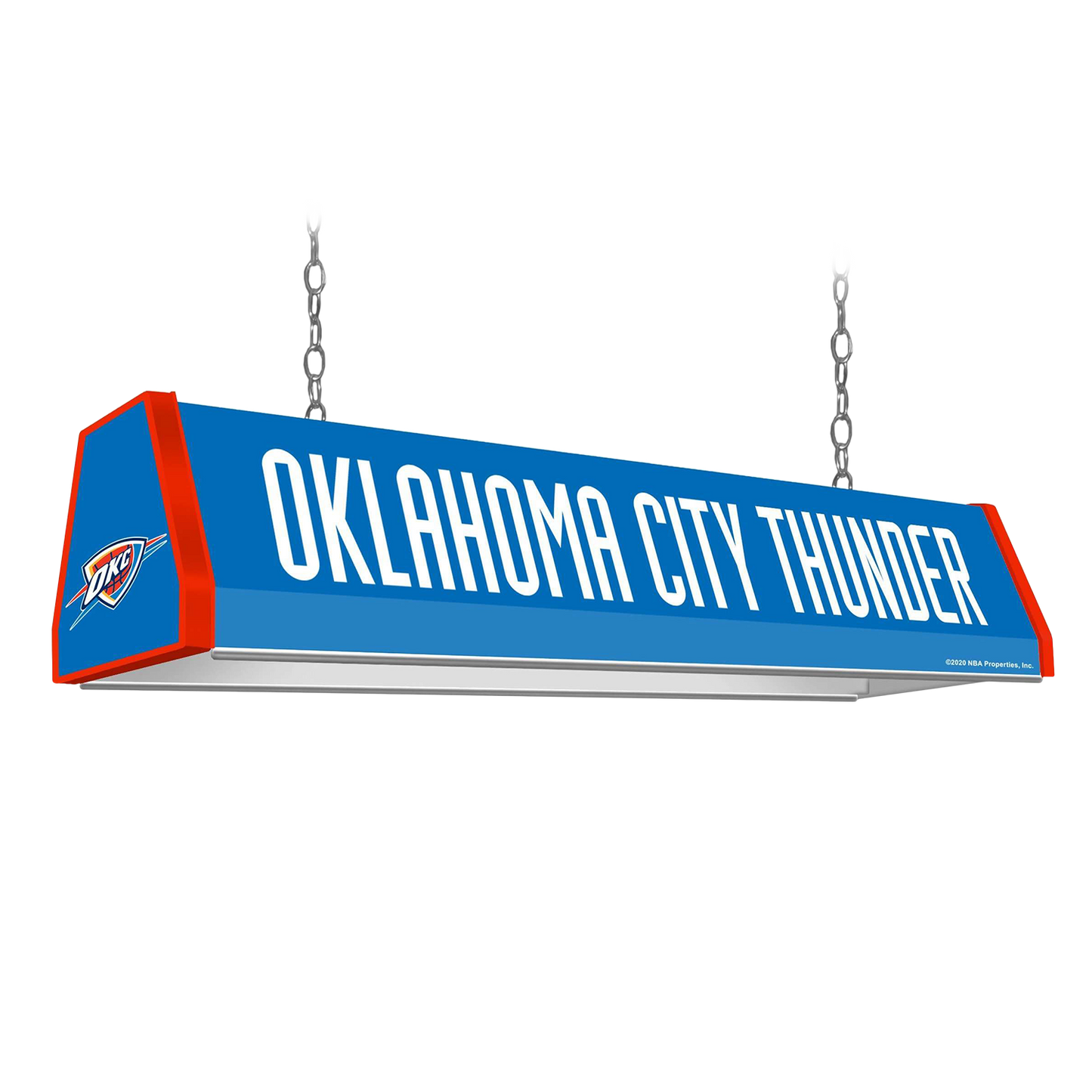 Oklahoma City Thunder Standard Pool Table Light