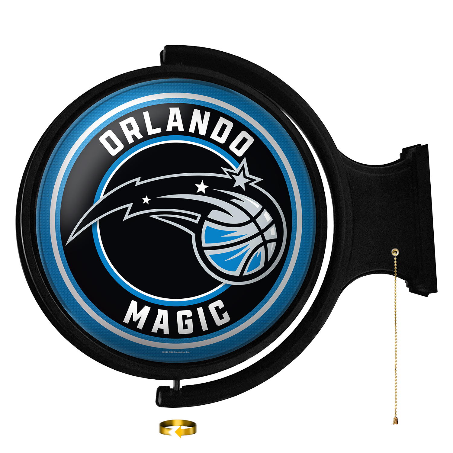 Orlando Magic Round Rotating Wall Sign