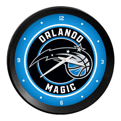 Orlando Magic Ribbed Wall Clock