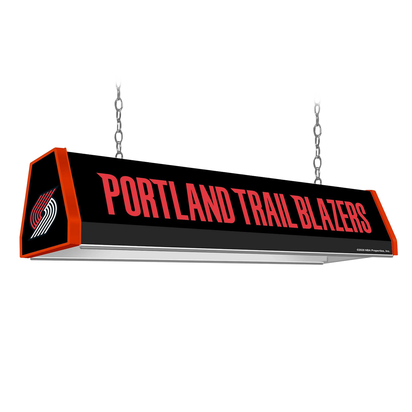 Portland Trail Blazers Standard Pool Table Light