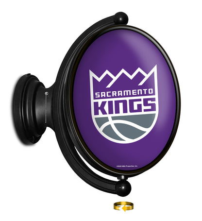 Sacramento Kings Oval Rotating Wall Sign